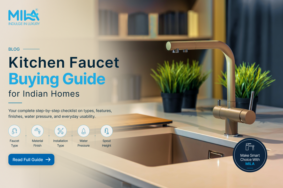 Kitchen Faucet Buying Guide for Indian Homes