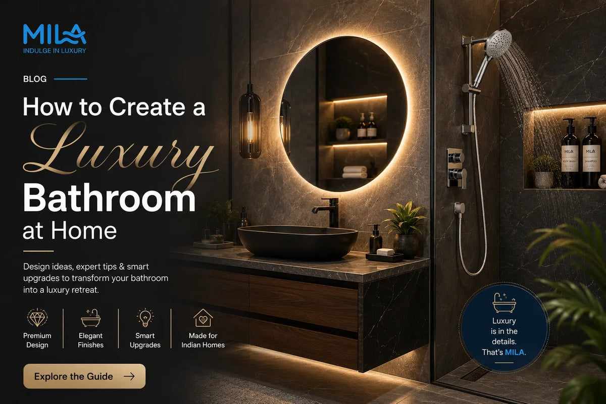 How to Create a Luxury Bathroom at Home