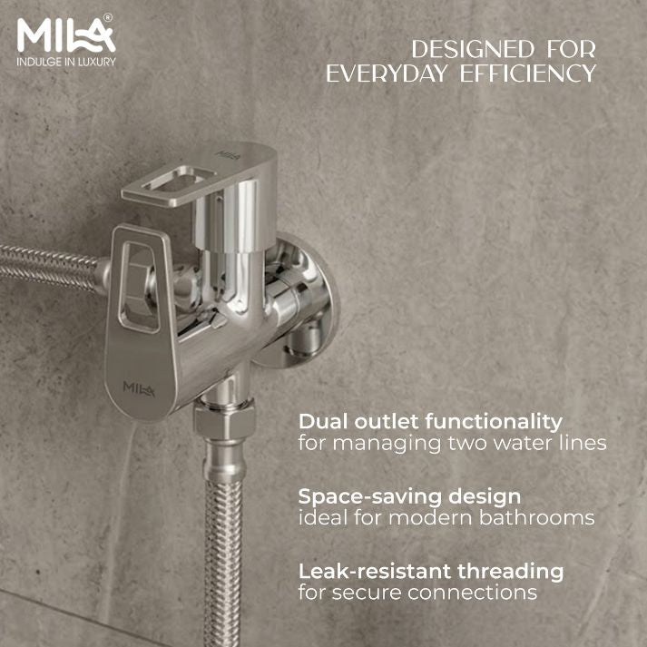 Floro Angle Valve 2-in-1