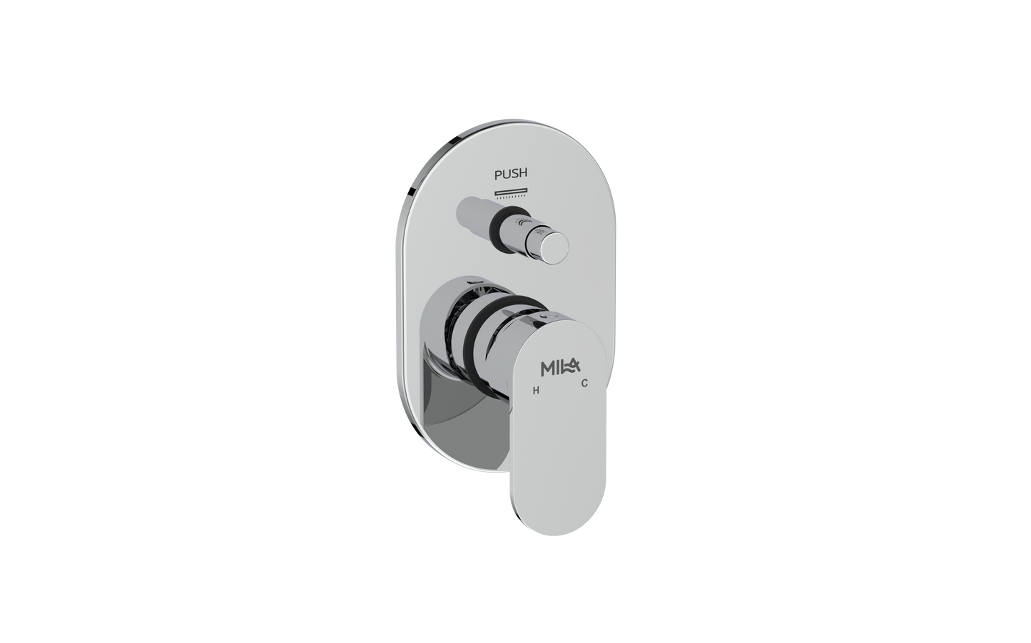 Bijou Single Lever Exposed Part Kit (Trim) Diverter - 40mm