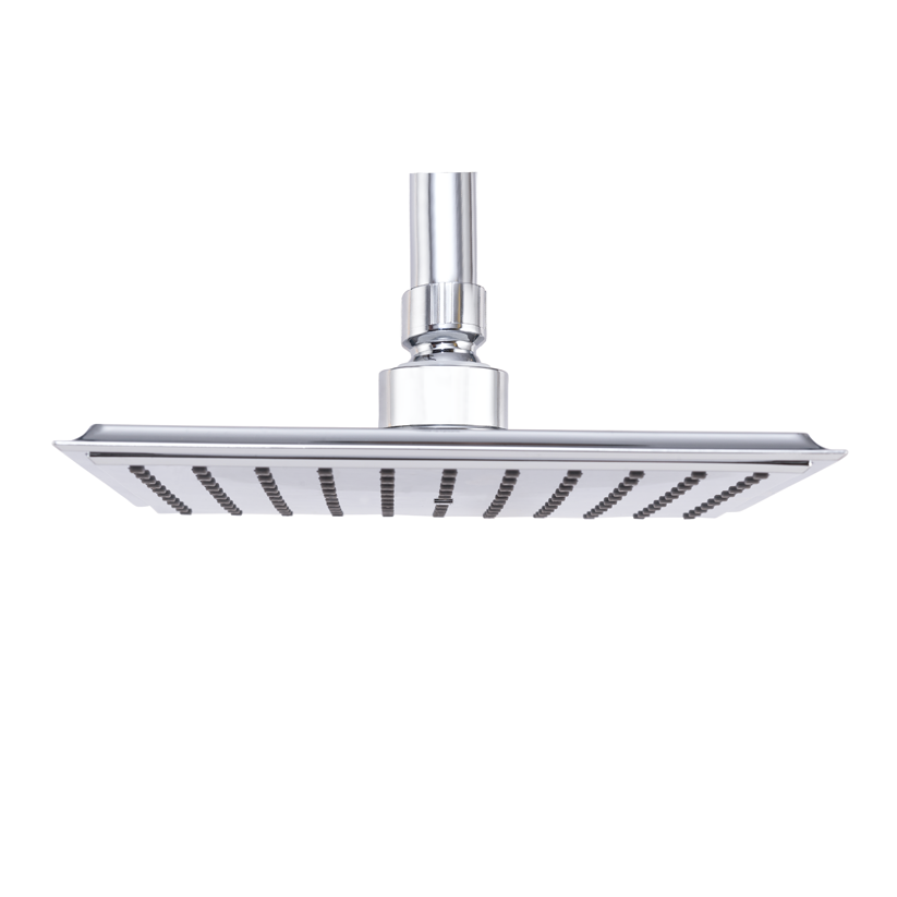 Mila Sleek Rain Shower, Shower Head surface with Chrome Rain Shower Head, MSXX0307CM, Single Function, 210 * 210mm