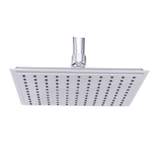 Mila Sleek Rain Shower, Shower Head surface with Chrome Rain Shower Head, MSXX0307CM, Single Function, 210 * 210mm