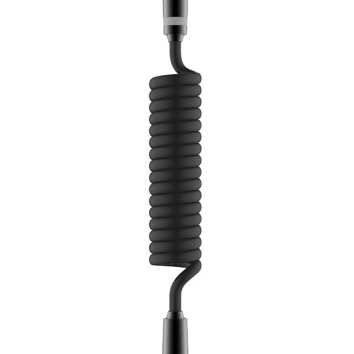Telephonic Hose (Black) - 2 Meters