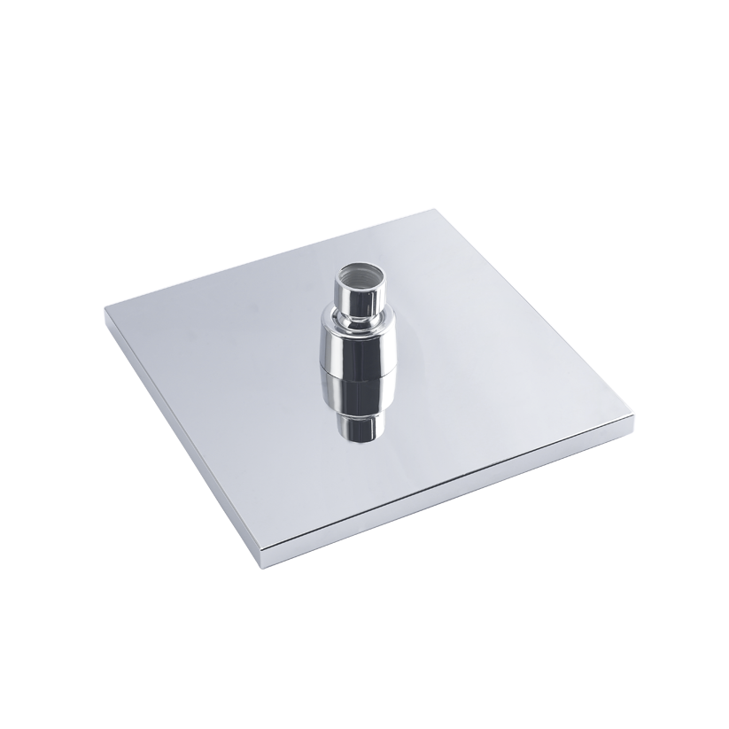 Mila Centerio Rain Shower, Aerated Rain Shower, ABS shower head surface, Chrome back cover, Single Function, MSXXC0300, 200*200mm
