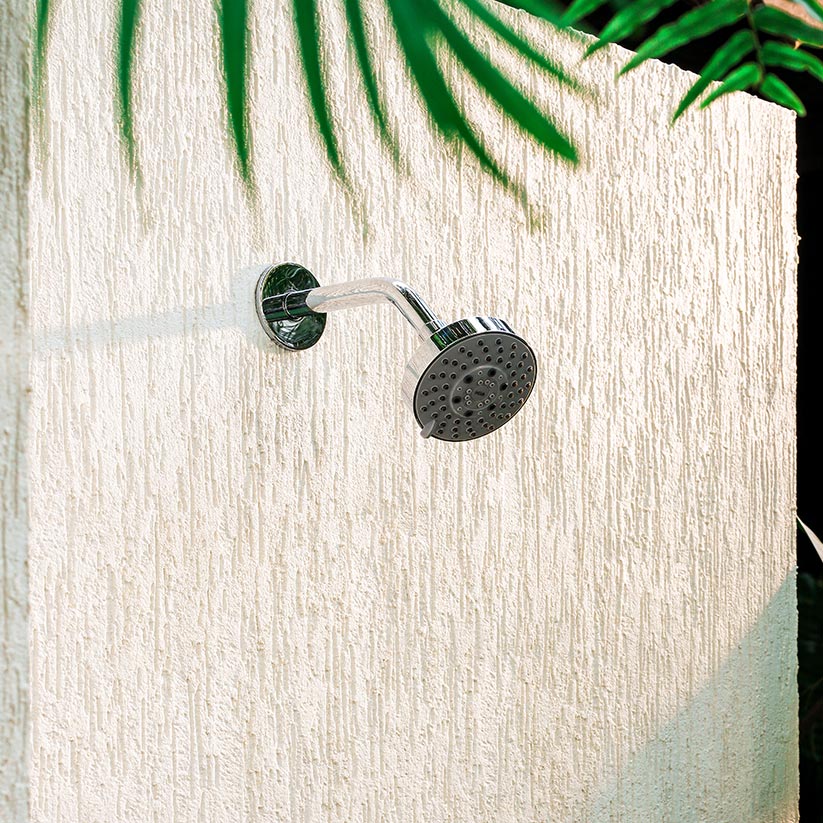 MILA AquaPulse Shower Head-MSXX0102CM, ABS shower head surface, 5 Function Nozzle Shower: Rain/Massage/Bubble/Mix