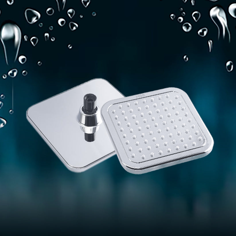 MILA Classique Shower Head - MSXX0002CM, Shower Head surface with a white chrome face connector, Single Function