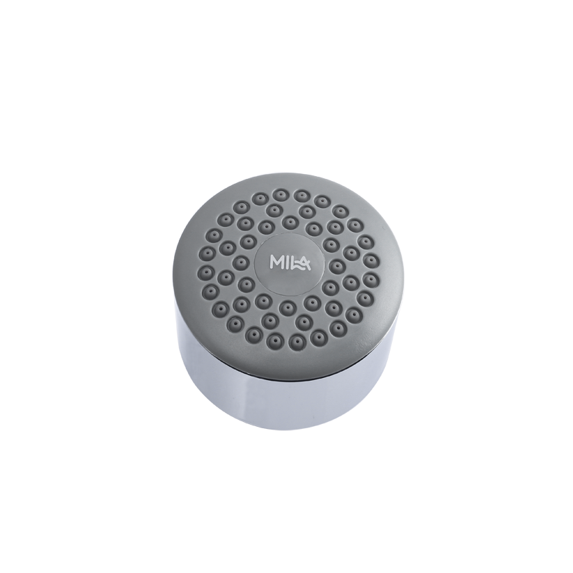 Mila Presso Shower Head- ABS shower head surface with chrome finish, Single function, MSXXC0003, rain flow
