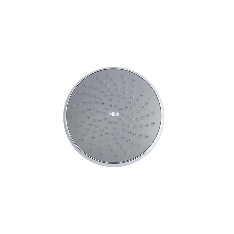 MILA Premier (Chrome) Shower Head - MSXX0001CM, Shower head surface, Single Function, Grey Head with Chrome Back, Single flow