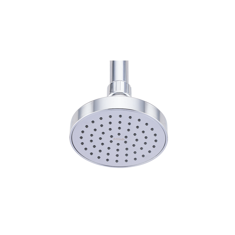 MILA Spheri Shower Head - MSXX0006CM, Shower Head surface, Single Function, Chrome Rain Shower Head, Single flow