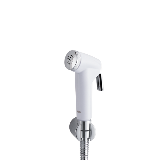Mila Pureflo Health Faucet - MHHC0403WT, Health Faucet Chrome and White