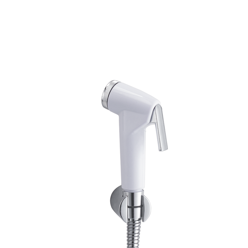 Mila Pureflo Health Faucet - MHHC0403WT, Health Faucet Chrome and White