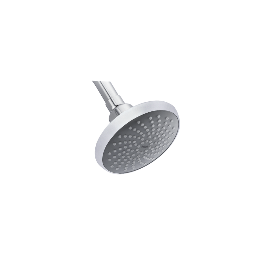 MILA Premier (Chrome) Shower Head - MSXX0001CM, Shower head surface, Single Function, Grey Head with Chrome Back, Single flow