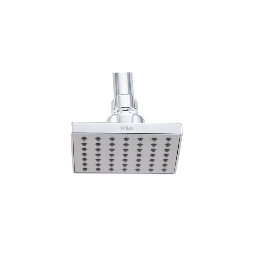 MILA Drizzle Shower Head - MSXX0005CM, Shower Head surface, Single Function, Chrome Rain Shower Head, Single flow