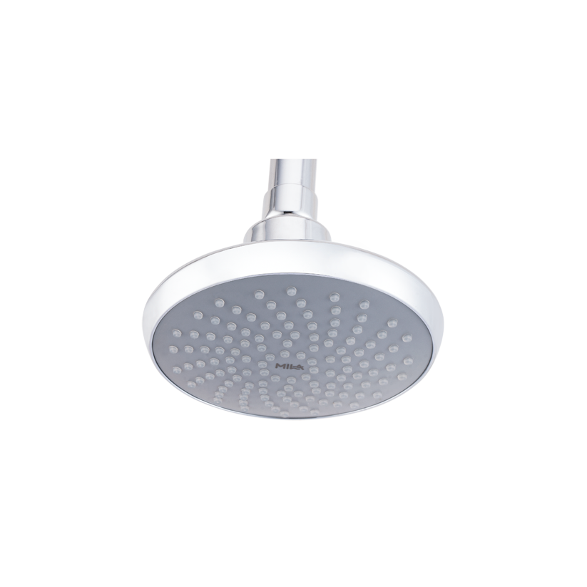 MILA Premier (Chrome) Shower Head - MSXX0001CM, Shower head surface, Single Function, Grey Head with Chrome Back, Single flow