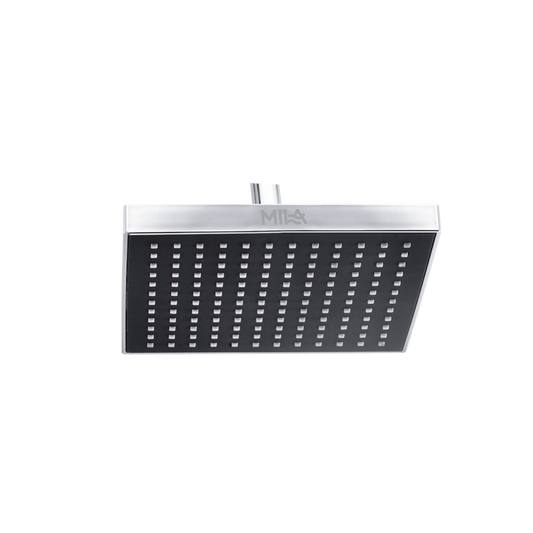 Mila Matte Rain Shower, 200 * 200mm, Shower Head surface with Chrome Rain Shower Head, MSXX0306CM, Single Function