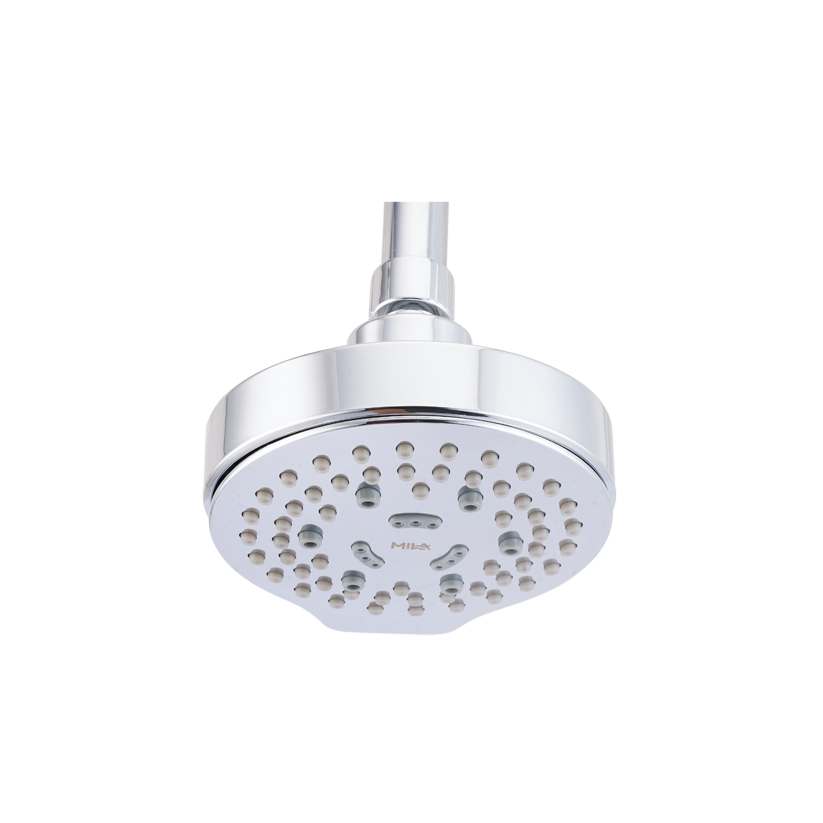 Mila Cliq Shower Head- ABS shower head surface, MSXX0100CM, Multi function :Rain/Mist/Massage/Mixed Spray