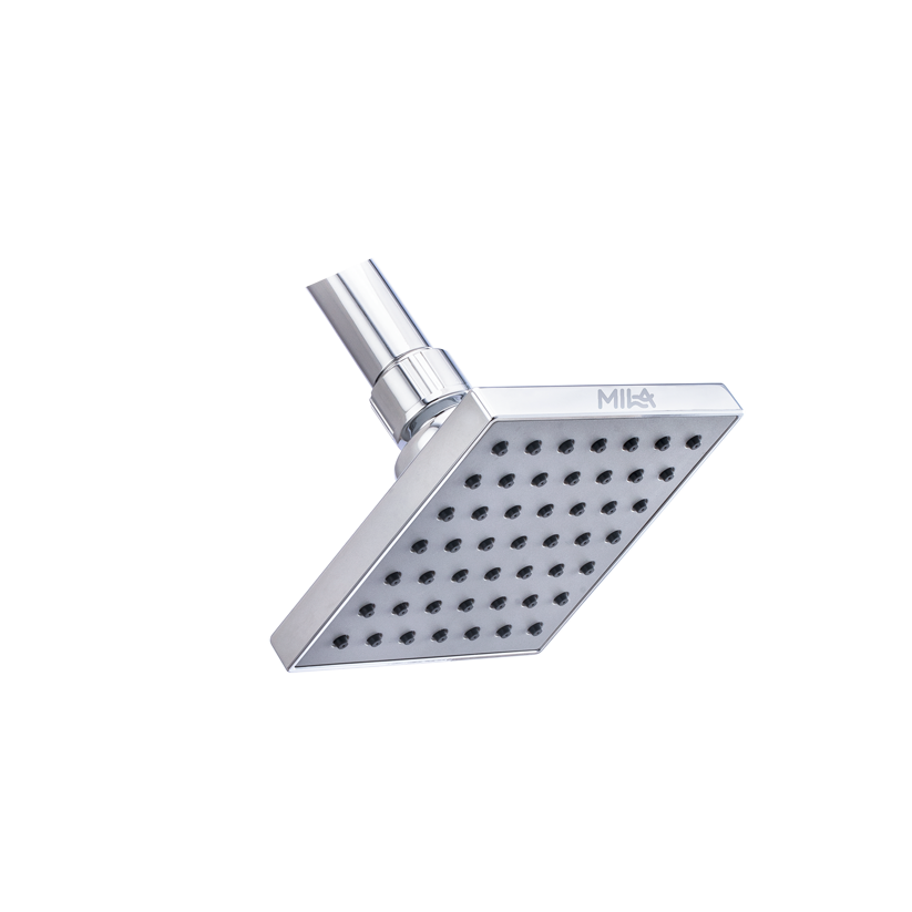 MILA Drizzle Shower Head - MSXX0005CM, Shower Head surface, Single Function, Chrome Rain Shower Head, Single flow