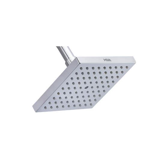 Mila Floro Rain Shower, Rain shower with Air Pressure, ABS shower head surface, Chrom face with grey back cover, MSXX0302CM, Single Function, 150*150mm