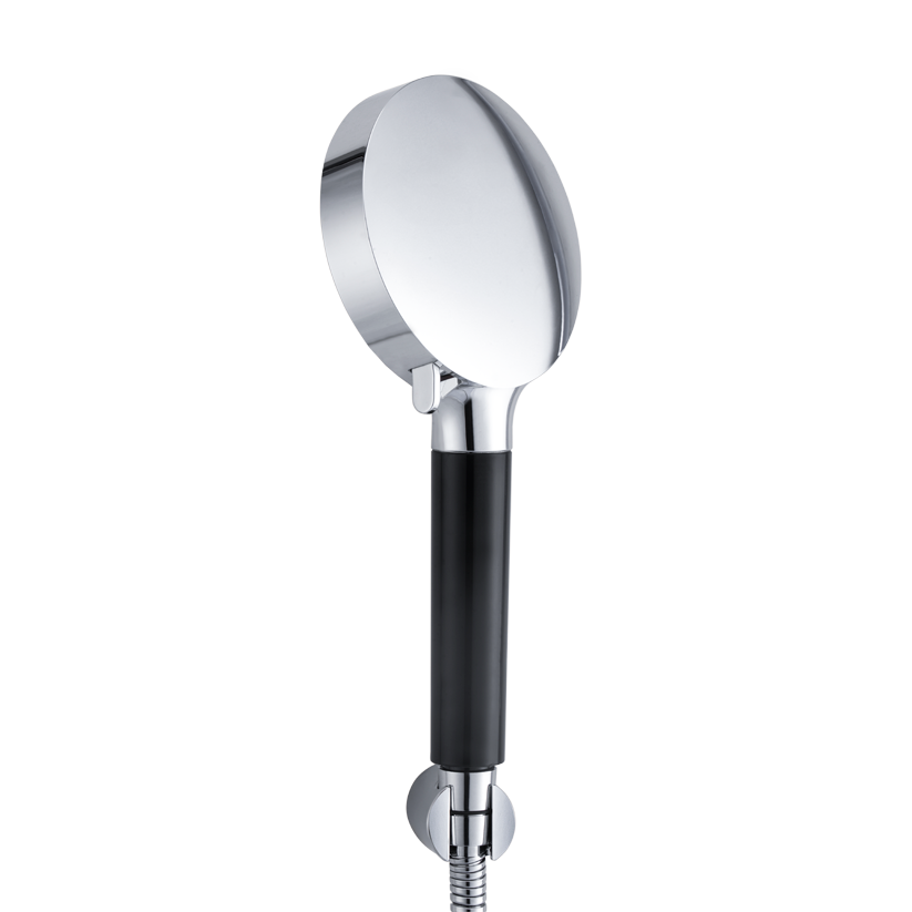 MILA Midnight Hand Shower - MBHC0205CM, Matt Black and Chrome Hand Shower, Multi Function, 5 Function Filter Shower: Rain/Boost Water/Shock Water/Mix