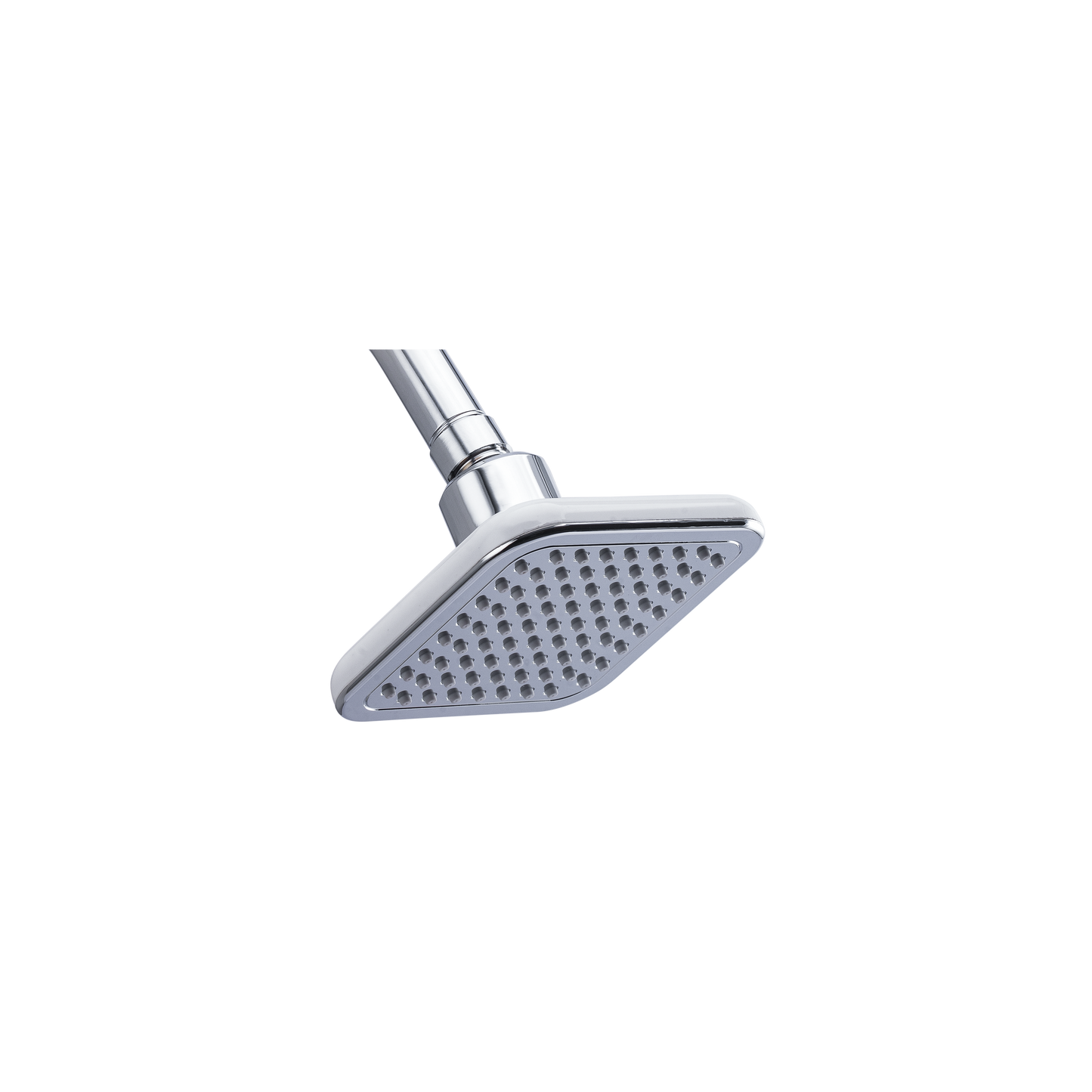 MILA Classique Shower Head - MSXX0002CM, Shower Head surface with a white chrome face connector, Single Function