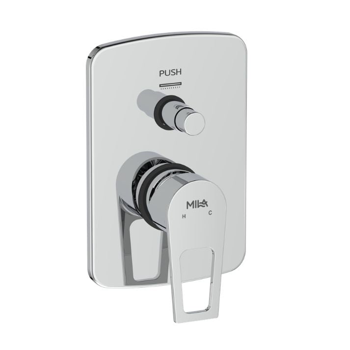 Floro Single Lever Exposed Part Kit (Trim) Diverter - 35mm