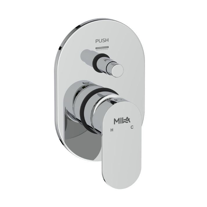Bijou Single Lever Exposed Part Kit (Trim) - High Flow Diverter - 45mm