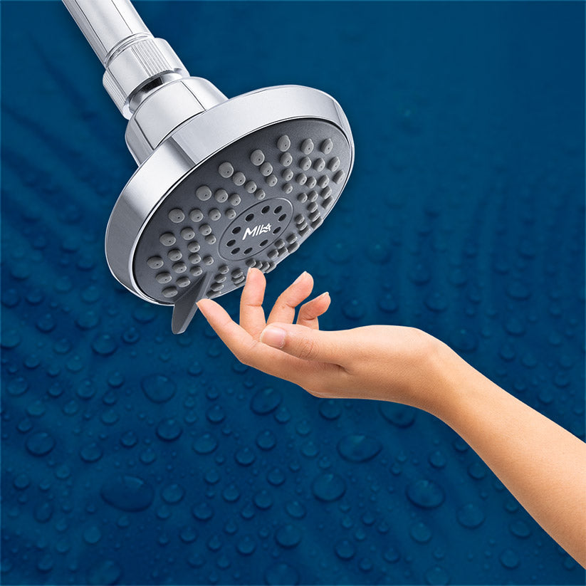 MILA Bleu Shower Head - MSXX0104CM, Shower Head, Three Function: Massage/Rain/Mix