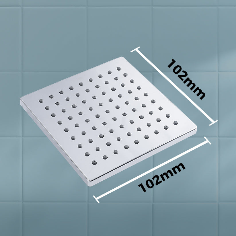 MILA Drizzle Shower Head - MSXX0005CM, Shower Head surface, Single Function, Chrome Rain Shower Head, Single flow