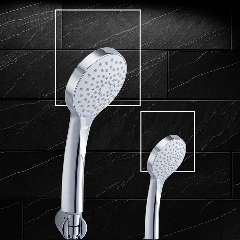 MILA Hydroflo Hand Shower - MBHC0200CM, Hand Shower with Chrome Hand Shower, Single Function, Full Spray
