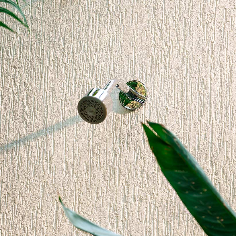 Mila Presso Shower Head- ABS shower head surface with chrome finish, Single function, MSXXC0003, rain flow