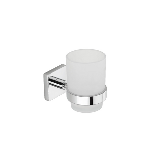 MILA Floro Tumbler Holder - Square - SS 304 Chrome        Chrome Plated        MAXX7004CM        Tumbler Holder - Mila