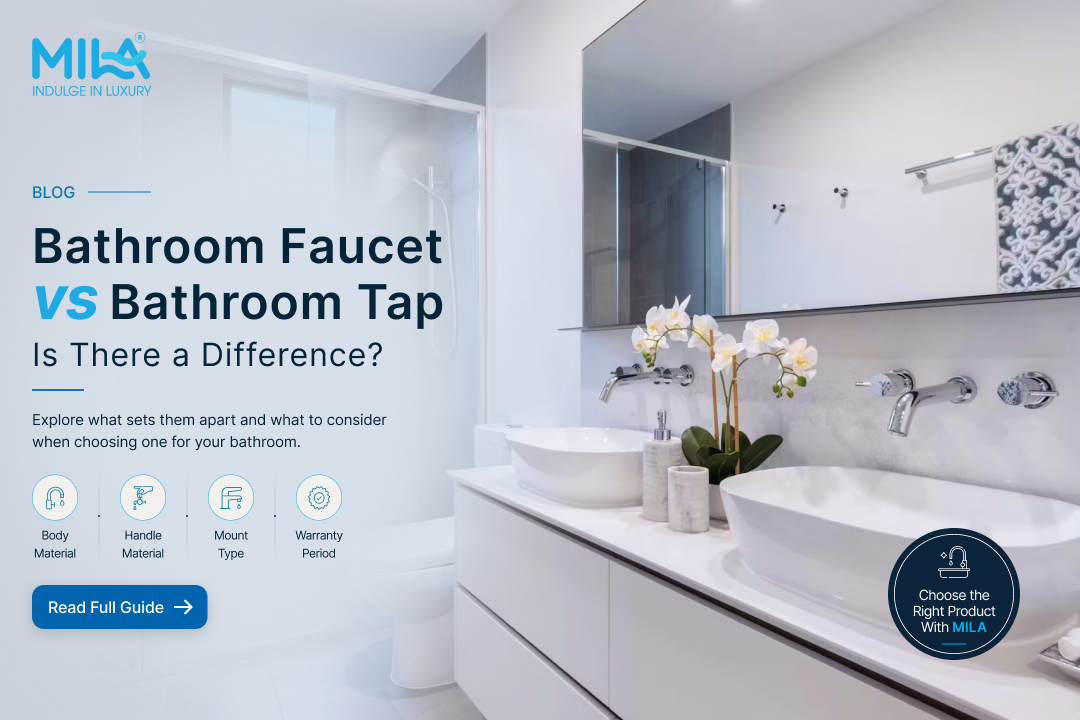 Bathroom Faucet vs Bathroom Taps