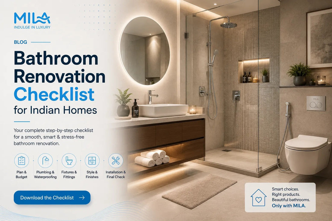 Bathroom Renovation Checklist for Indian Homes