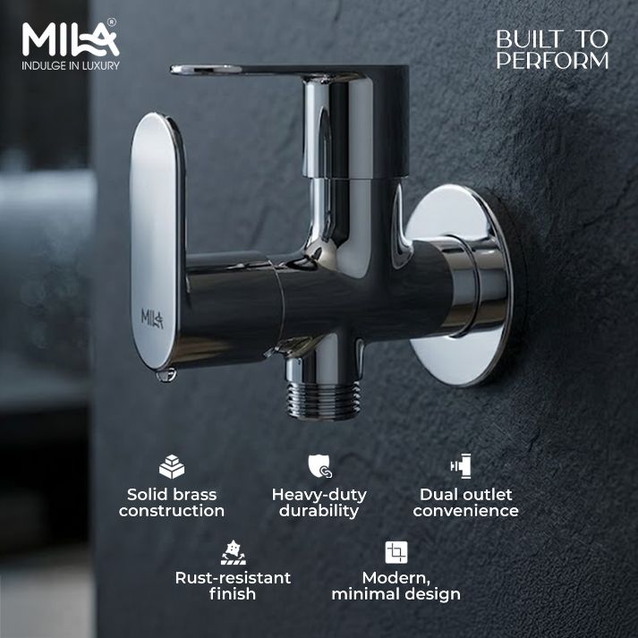 Bijou Angle Valve 2-in-1