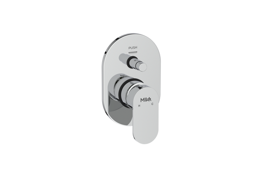 Bijou Single Lever Exposed Part Kit (Trim) - High Flow Diverter - 45mm