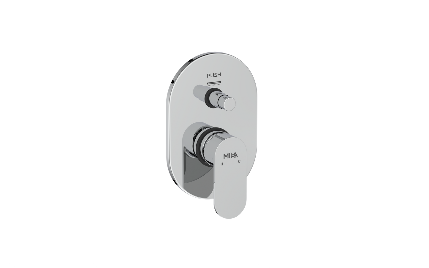 Bijou Single Lever Exposed Part Kit (Trim) Diverter - 35mm