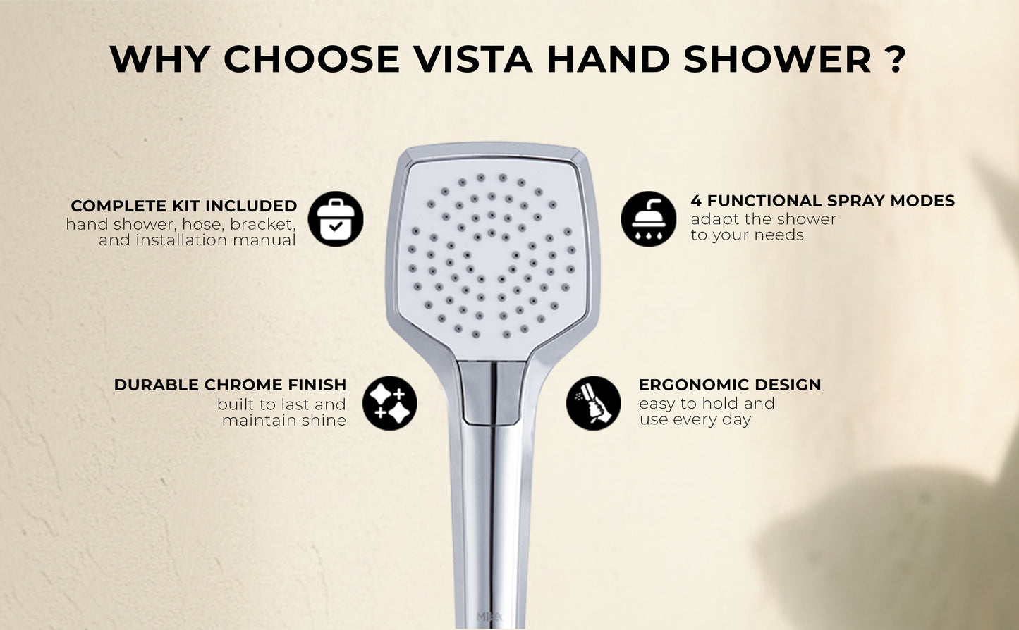 MILA Vista Hand Shower