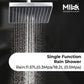 Matte Rain Shower