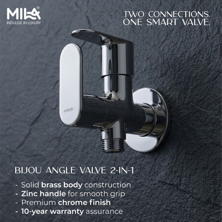 Bijou Angle Valve 2-in-1