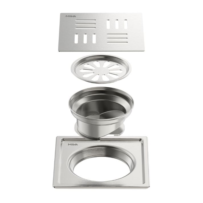 Essential - Auto Close Bowl With 6-Inch Floor Drain
