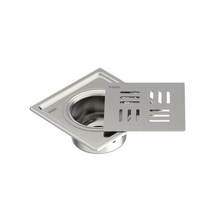 Essential - 2 Pcs Bowl With 5-Inch Floor Drain