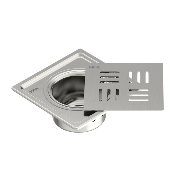 Essential - 2 Pcs Bowl With 6-Inch Floor Drain