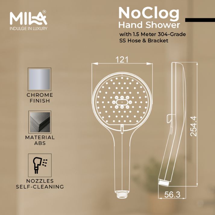NoClog Hand Shower