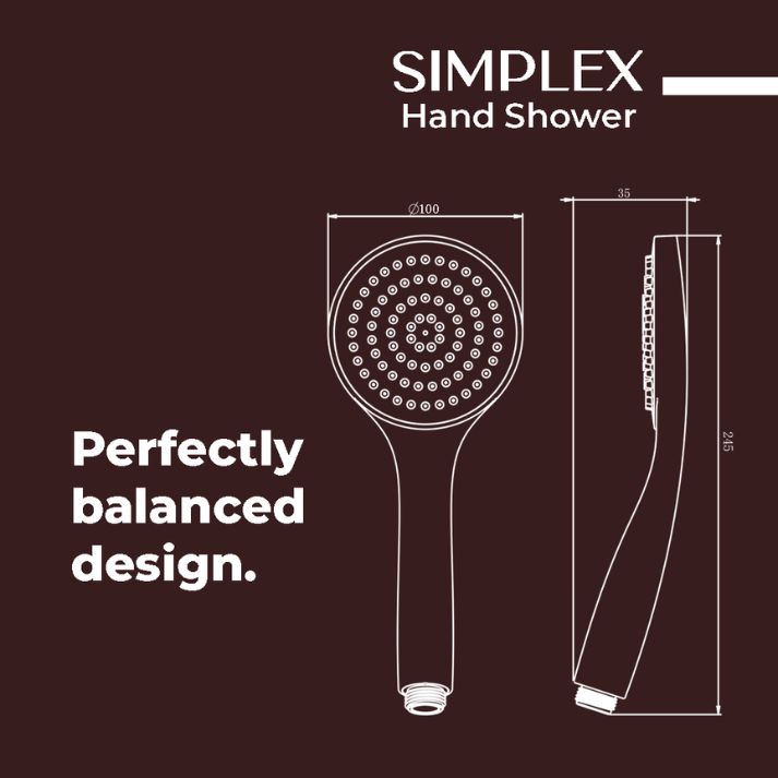 Simplex Hand Shower