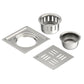 Essential - 2 Pcs Bowl With 6-Inch Floor Drain