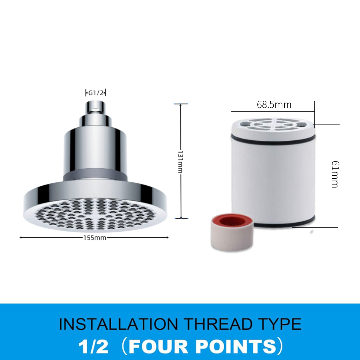 Filtera Shower Head