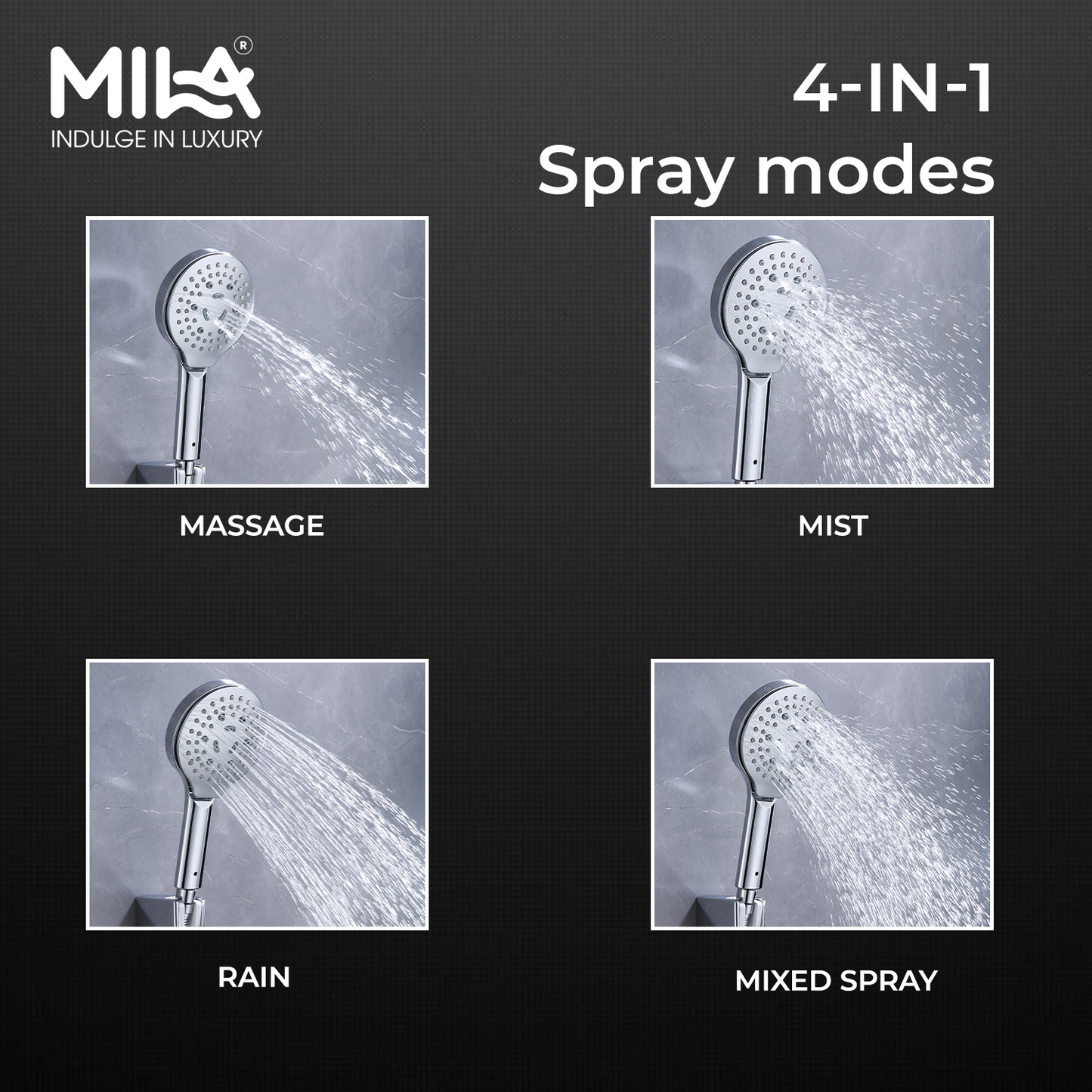 MILA Cliq Hand Shower