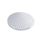 Mila Disque Rain Shower, rains shower with air pressure, ABS shower head surface, chrome face with grey back cover, MSXX0301CM, Single Function, Φ 200mm