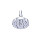 MILA Spheri Shower Head - MSXX0006CM, Shower Head surface, Single Function, Chrome Rain Shower Head, Single flow