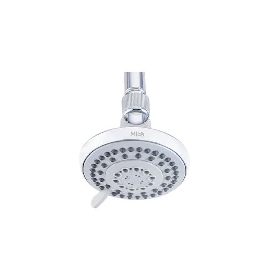 MILA Flo Shower Head - MSXX0103CM, Shower Head surface, 5 Function Nozzle Shower: Rain/Massage/Spray/Mix